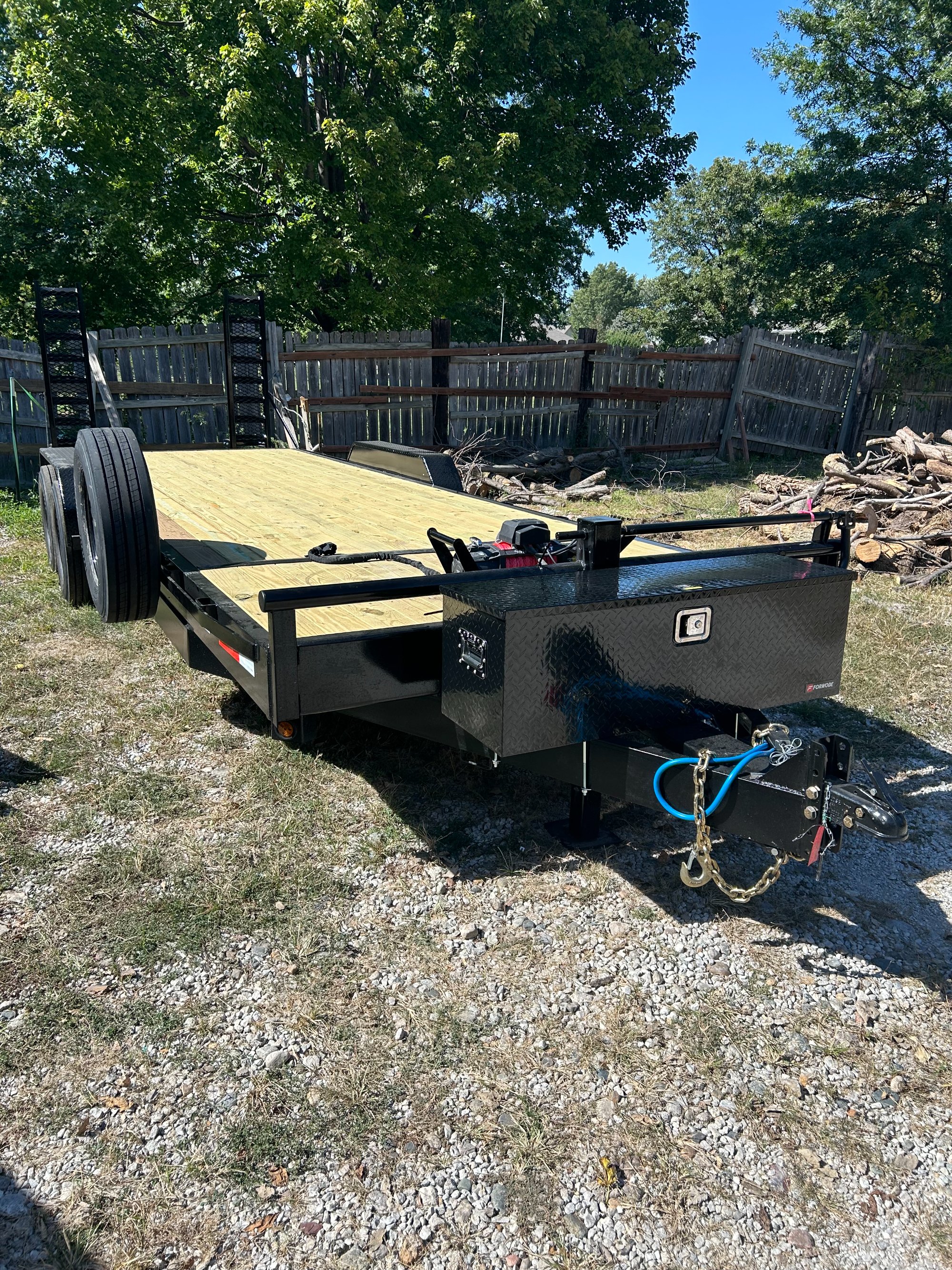 24ft.l Rmap K and L Manufacturing Equipment Trailer 24 ft — Rent for $150/day ...